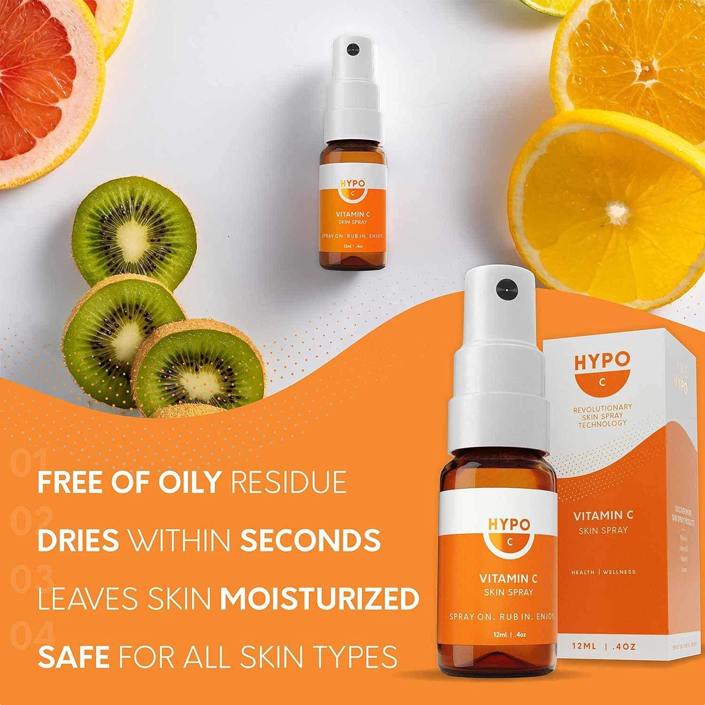 Hypo Vitamin C Topical Skin Spray